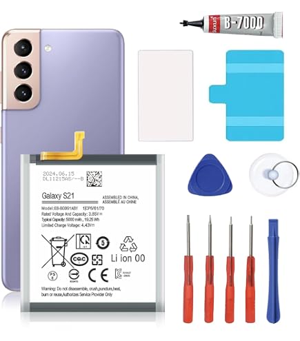 Amazon.com: SWARK New Rechargeable Battery EB-BG991ABY Compatible